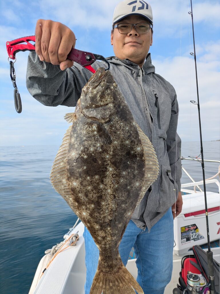 6/24 午前便・午後便、長潮なのに…まさかのロクマル大型ヒラメ祭り